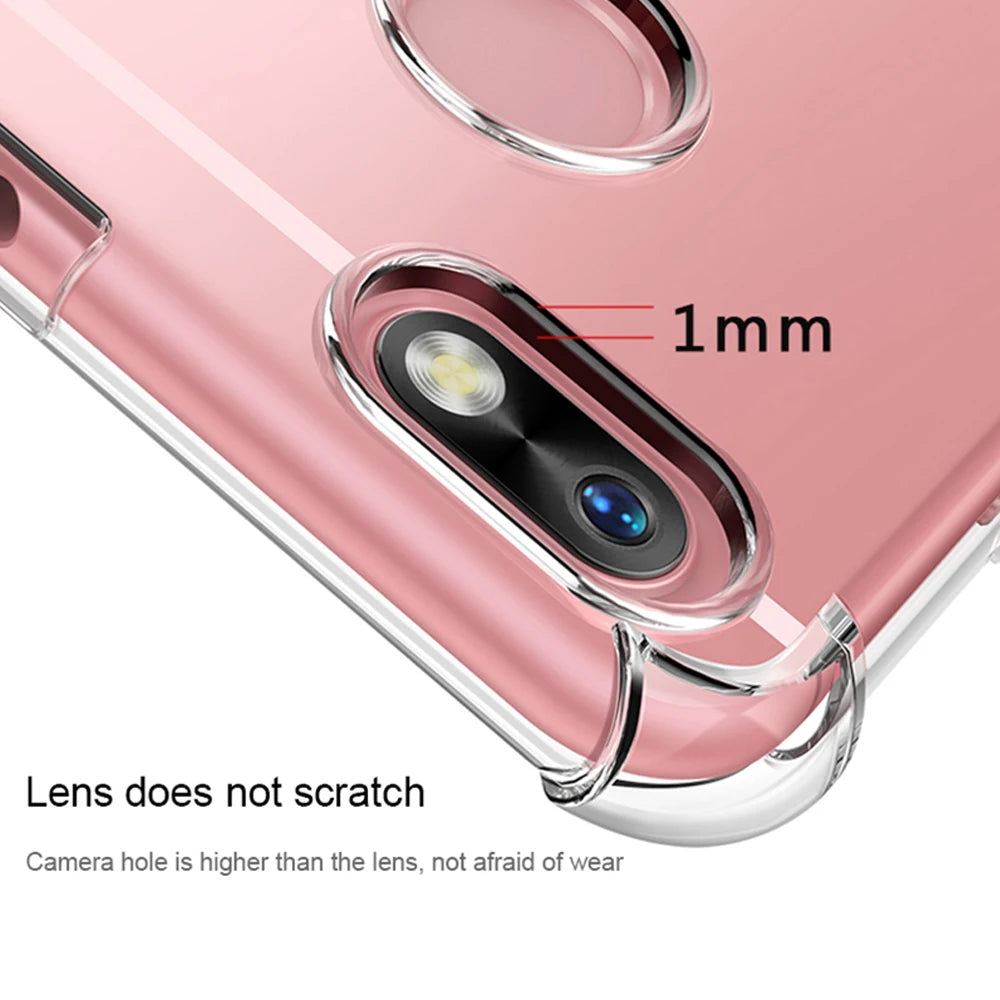 luxury tpu for huawei honor 9X pro 8A 8S 8C 8X 7X 7A silicone case coque bumper fitted cases mobile phone accessories shockproof