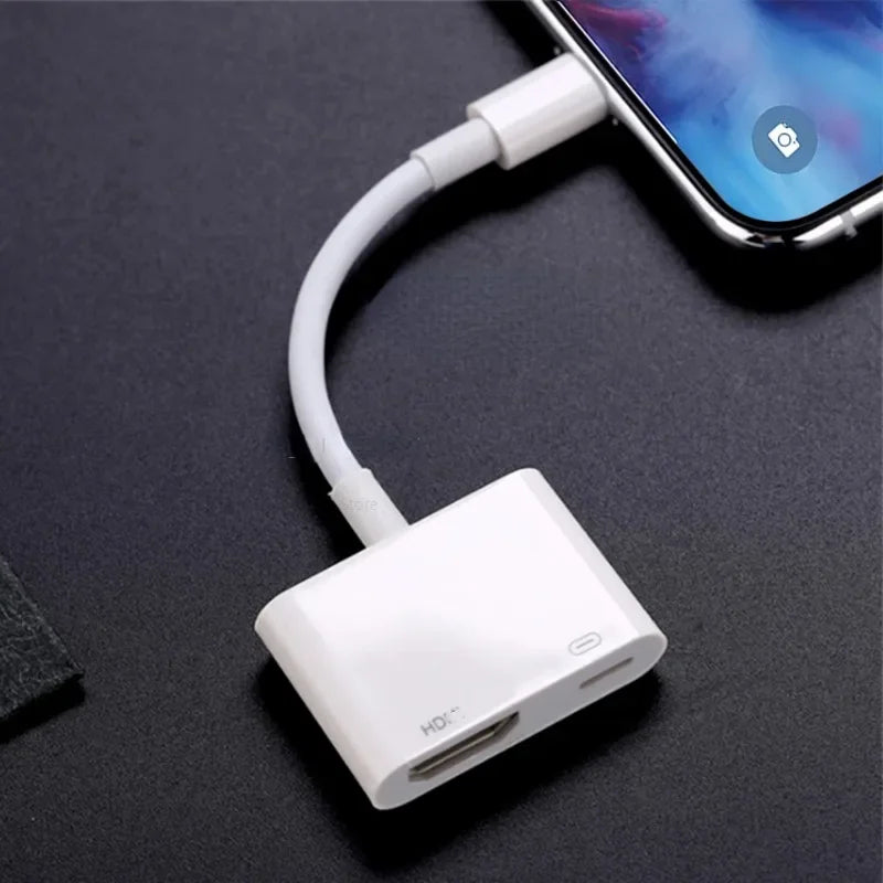 For Lightning To HDMI-compatible Cable 1080P for IPhone To TV Digital AV Adaptador Phone Accessories for IPhone IPad IOS